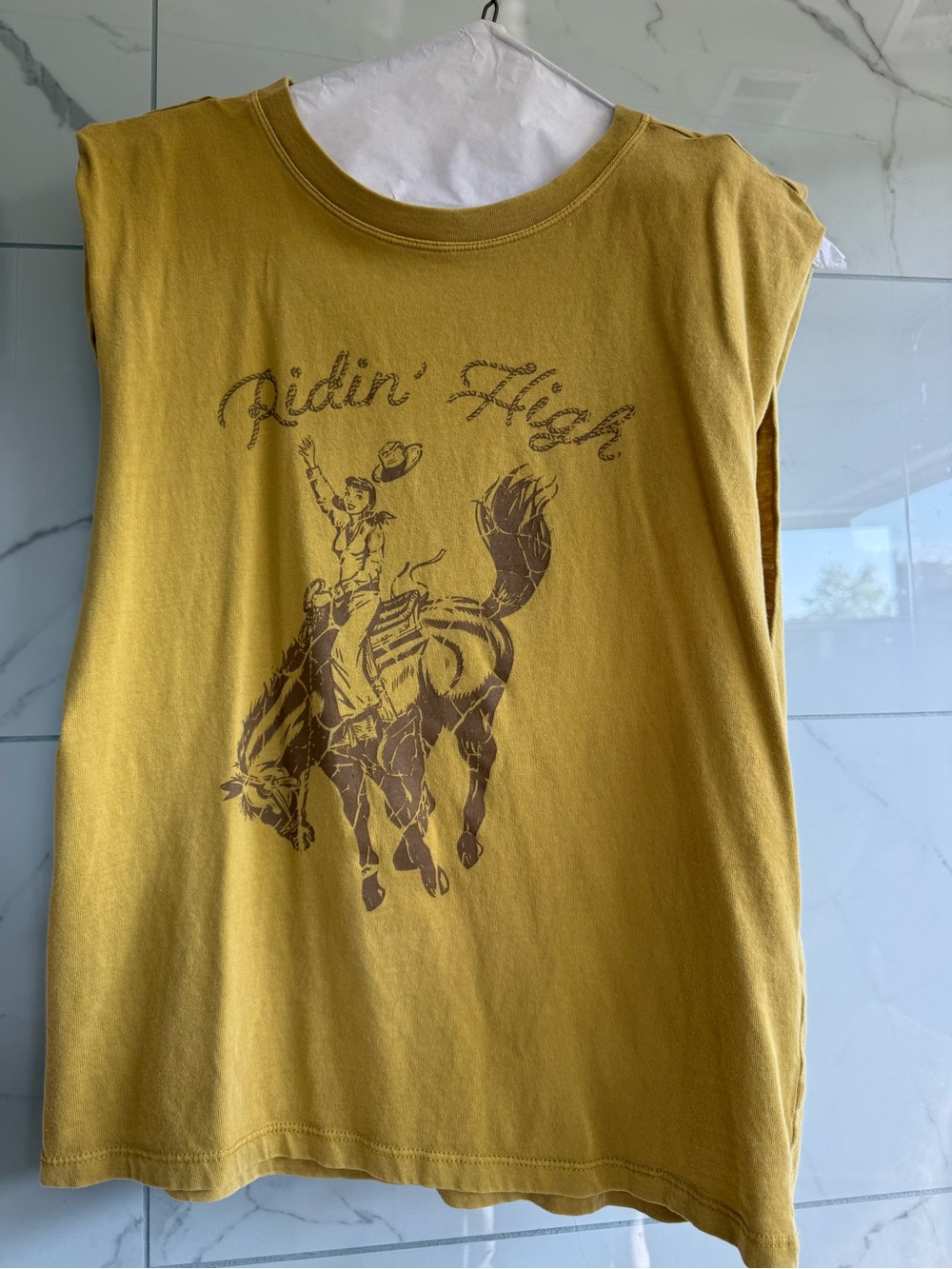 Forever 21 Mustard Yellow Top - Casual Tee